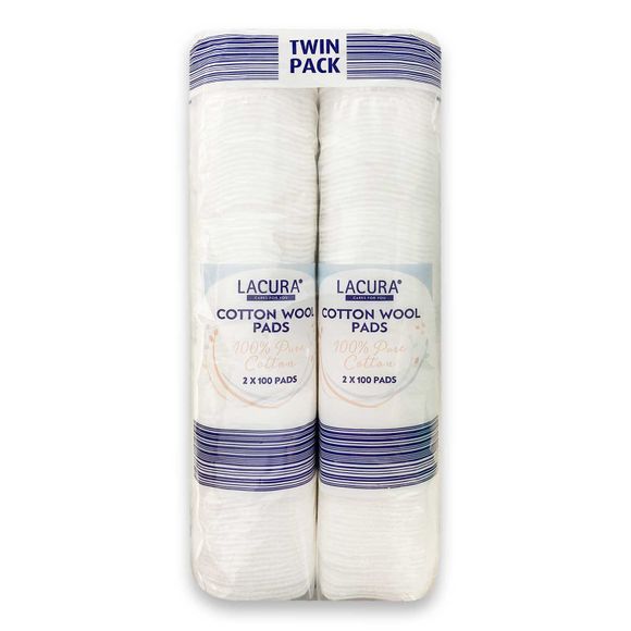 Lacura Cotton Pads 200 Pack